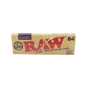 Papel Raw 1 1/4 - 64 hojas