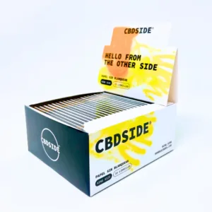 Caja 50 unidades Papel CBD Side marrón king size