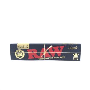 Papel Raw Black king size (caja 50 unidades)